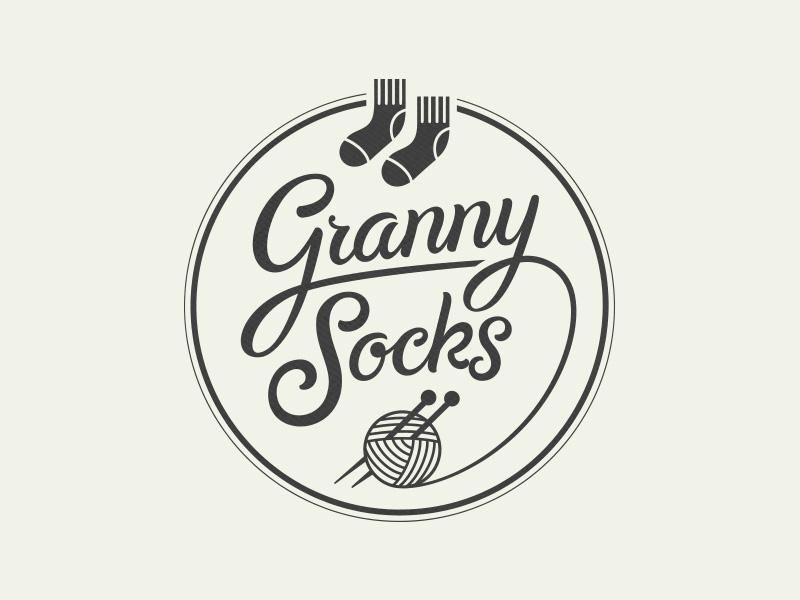 Grannies Lettering Logo